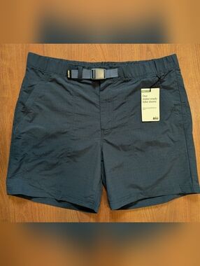NWT REI Co-op Sahara Amphib Shorts 7" Inseam Blue Men's Large